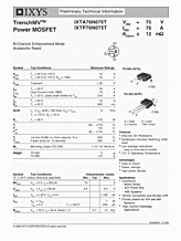 DataSheet IXTP76N075T pdf